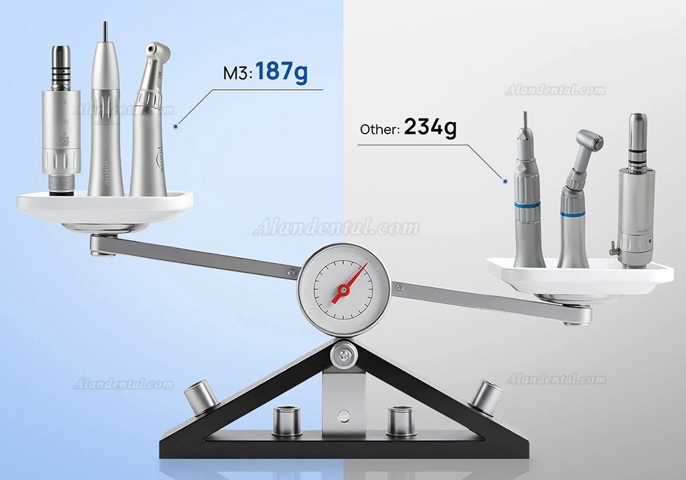 Jinme M3 Low Speed Handpiece Kit (Contra Angle + Straight Handpiece + Air Motor)